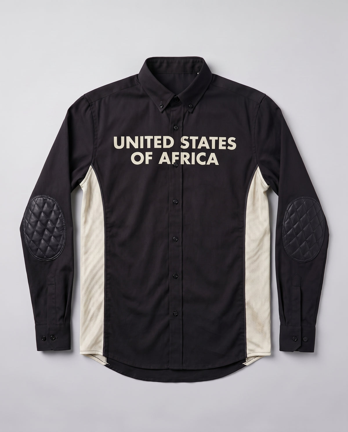 CHEMISE SPORT - NOIR ET BLANC CRÈME